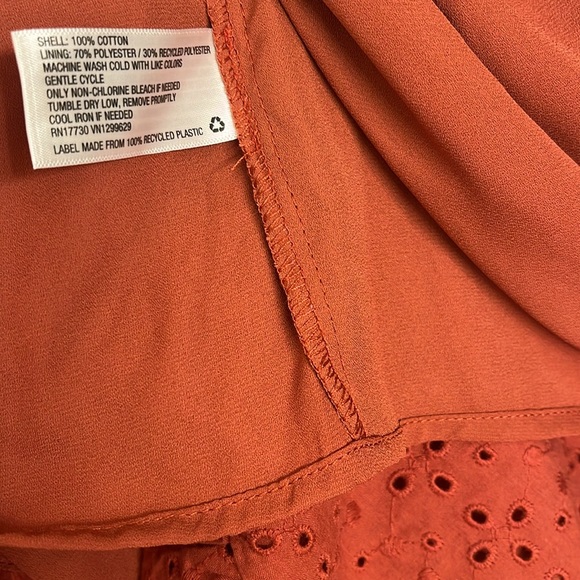 NWT Knox Rose Dotted Swiss Minidress - Picture 6 of 6